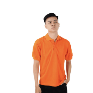 SIBISAN Polo Shirt Lacost TC Single Knit Orange