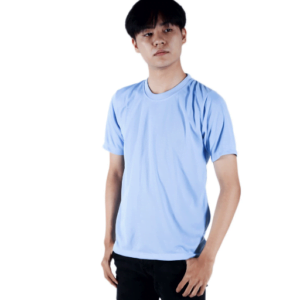 SIBISAN Kaos Polos Oblong TC 28 Biru Muda