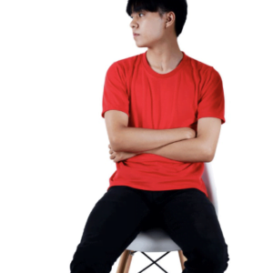 SIBISAN Kaos Polos Oblong TC 28 Merah Cabe