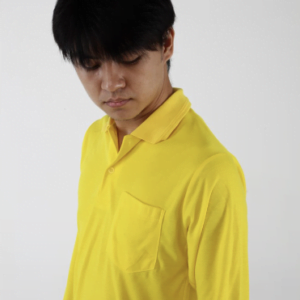 SIBISAN Kaos Polo Lengan Panjang TC 28 Kuning Kenari