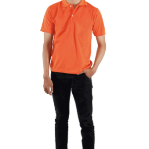 HAMANN Kaos Polo Combed 24s Orange