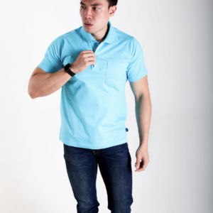 HAMANN Kaos Polo Combed 24s Turkis Muda