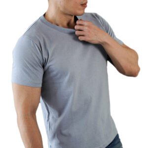 HAMANN Kaos Polos Distro Combed 24s Abu-Abu