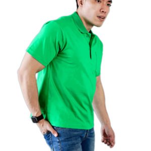 HAMANN Kaos Polo Combed 24s Hijau Fuji