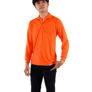 SIBISAN Kaos Polo Lengan Panjang TC 28 Orange
