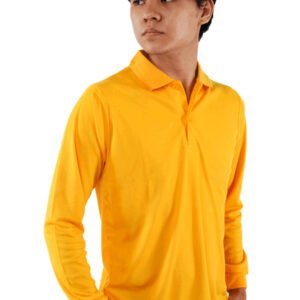 SIBISAN Kaos Polo Lengan Panjang TC 28 Kuning Mas