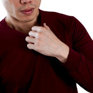 HAMANN Kaos Polos Distro Lengan Panjang Combed 24s Merah Hati